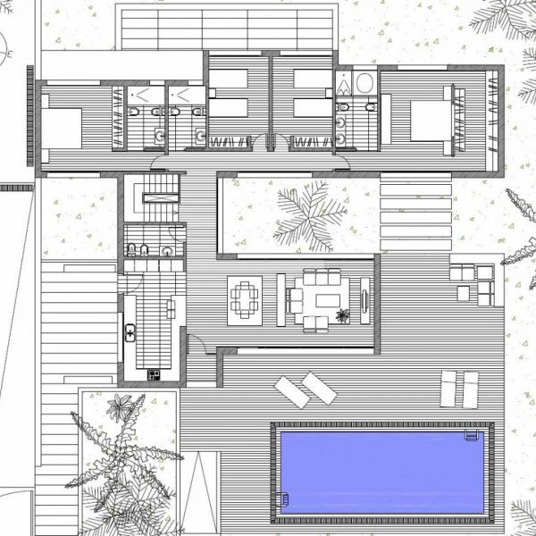 Planta Vivienda unifamiliar